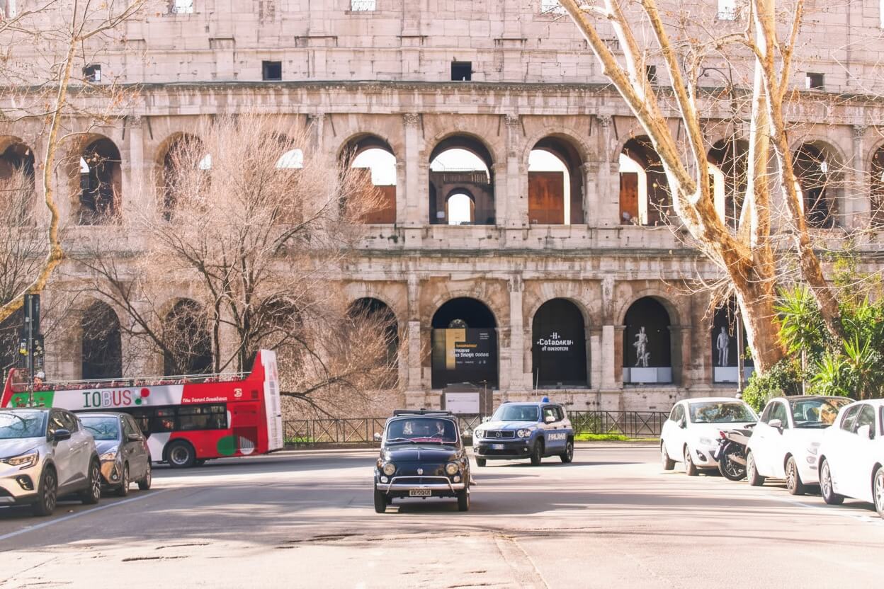 Arcades of the Colosseum Rome