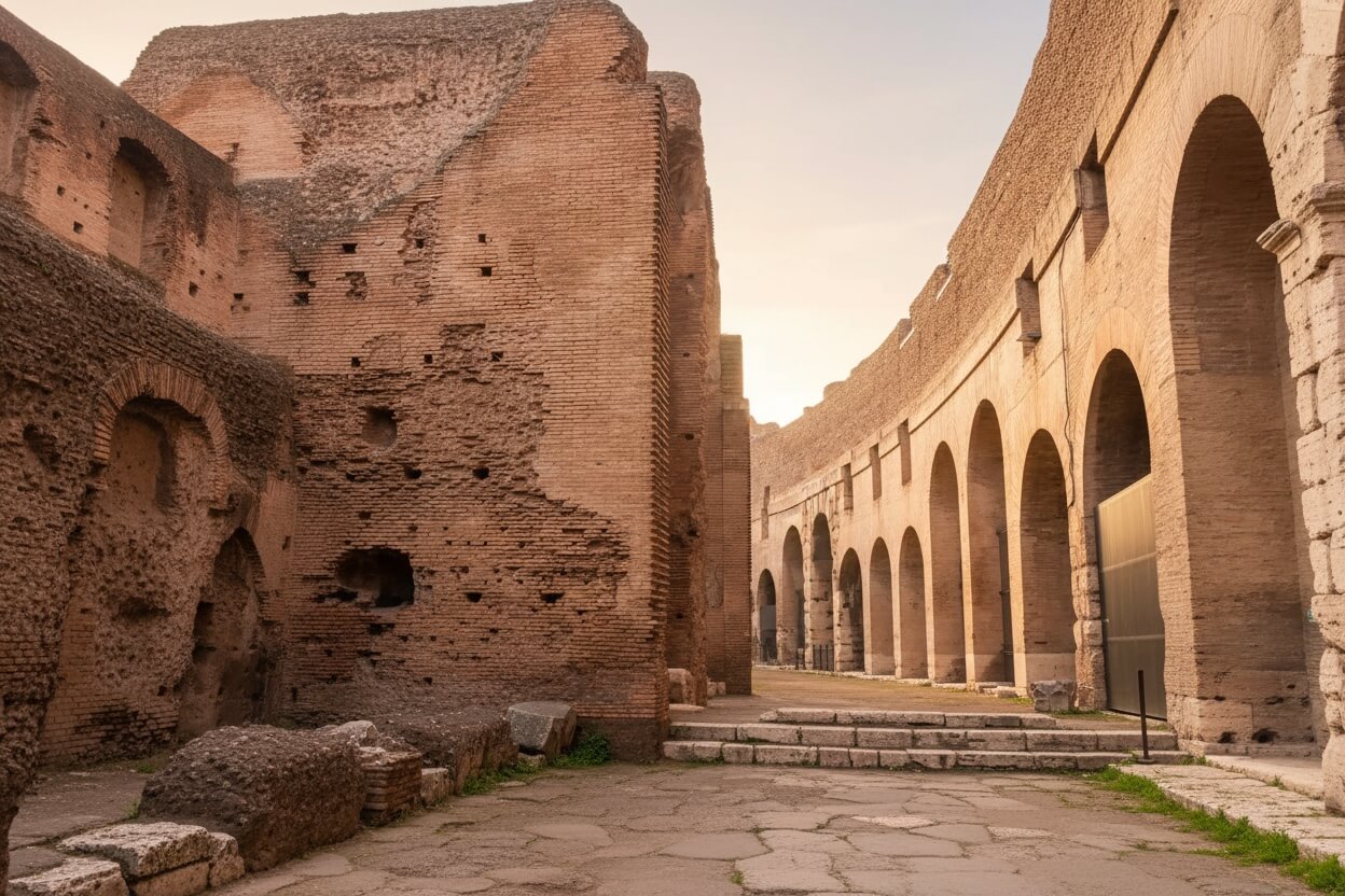 Colosseum Rome at dawn