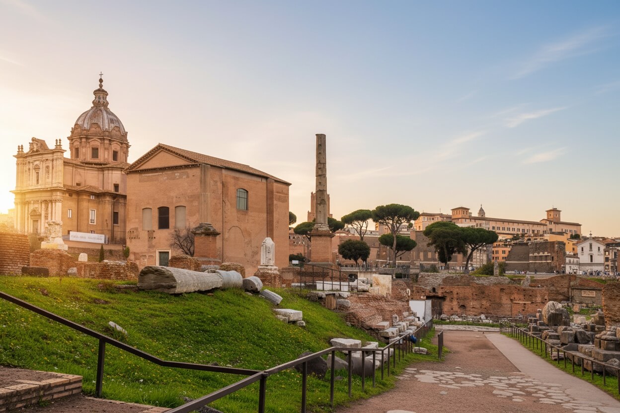 Colosseum underground hypogeum Rome